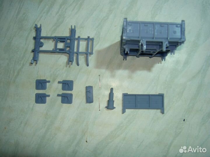 Кит / комплект надстройки кузова зил-ммз-554 1/43