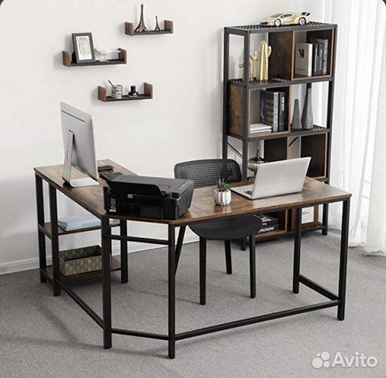 Рабочий стол угловой лофт