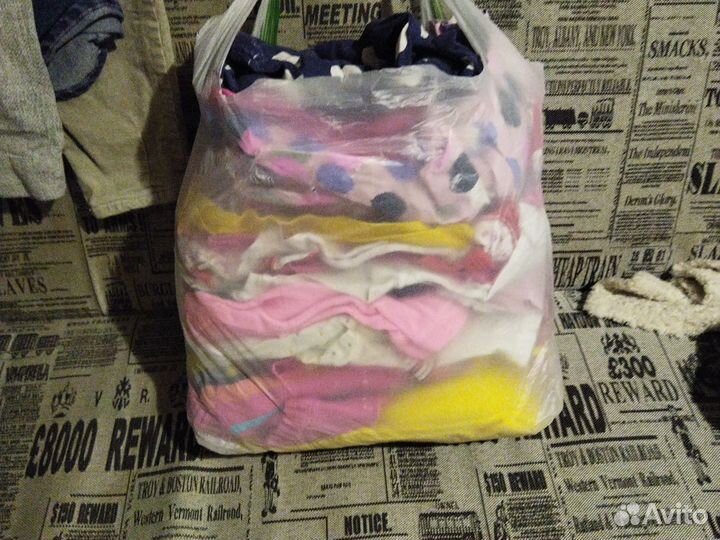 Детская одежда для девочек пакетом 2-3 года