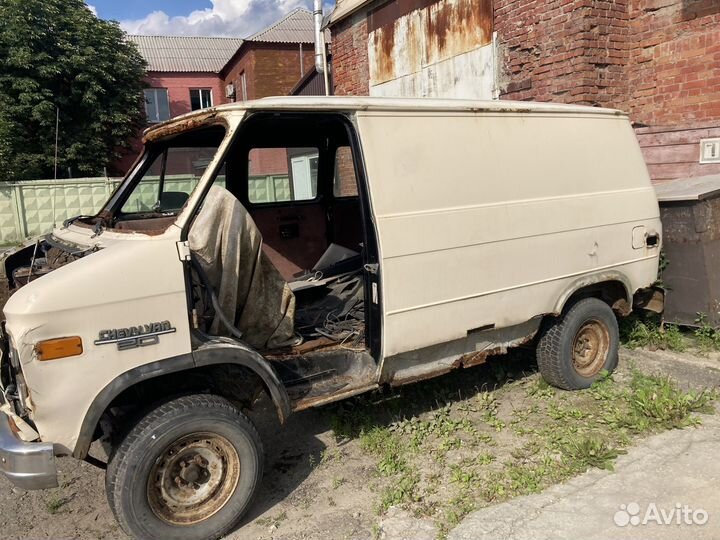 Задний мост chevrolet van g20