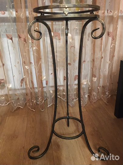 Подставка для цветов напольная,ручная ковка,новая