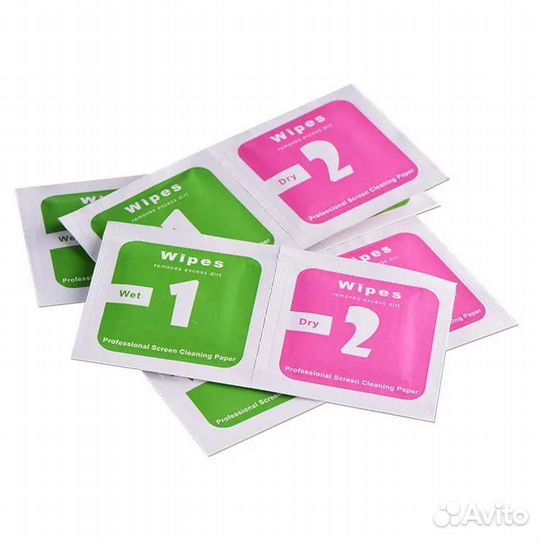 Салфетки для защитных стекол