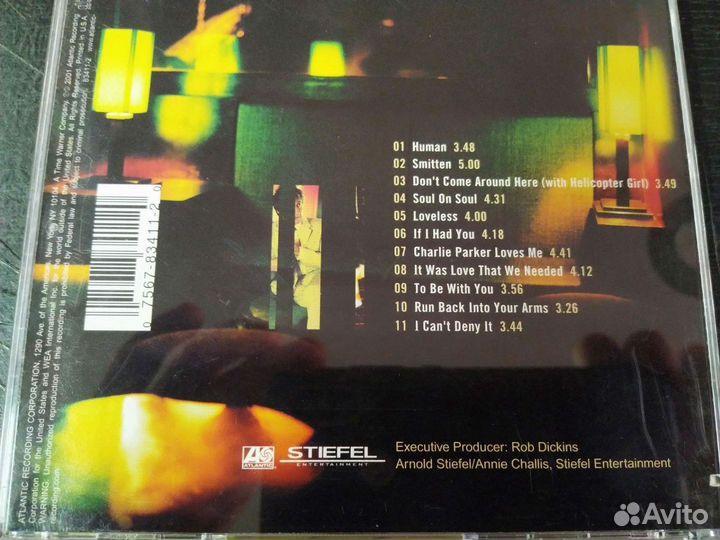 Rod Stewart Human CD 2001 usa