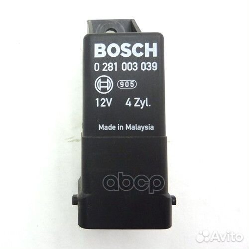 Реле свечей накаливания 0281003039 Bosch