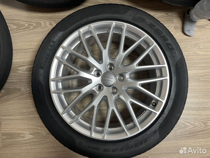 Диски для Audi R19 с резиной Pirelli 255/45 лето