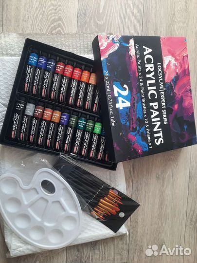 Акриловые краски художественные