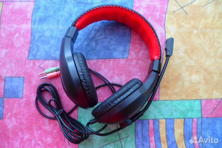 Наушники(гарнитура) hyundai,saibot новые