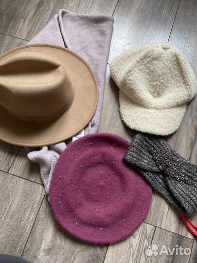 Головные уборы шляпа кепка берет