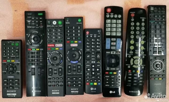 Пульт для телевизора sony LG samsung sharp dexp