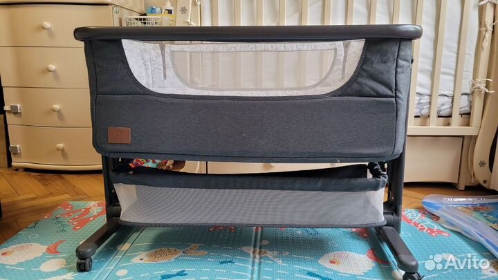 Детская приставная кроватка Lionelo Timon