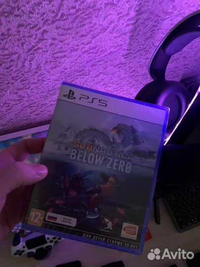 Запечатаный Subnautica below zero ps5