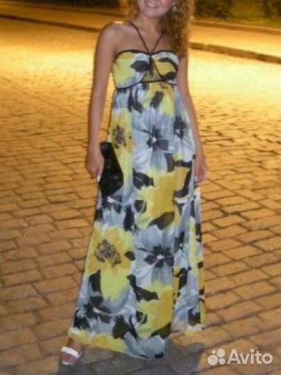 Платье длинное