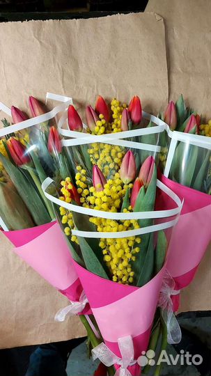 Цветы тюльпаны к 8 марта