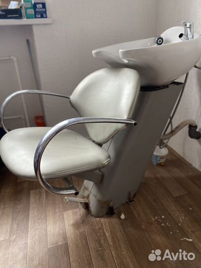 Мойка парикмахерская и кресло