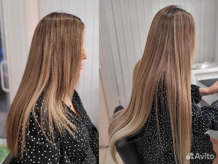 Наращивание волос всё включено