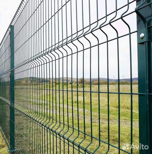 Заборы из 3D сетки под ключ новые доставка