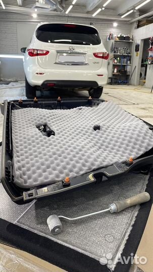 Шумоизоляция 4-х дверей автомобиля под ключ