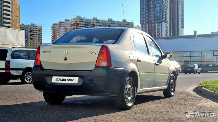 Renault Logan 1.4 МТ, 2007, 294 000 км