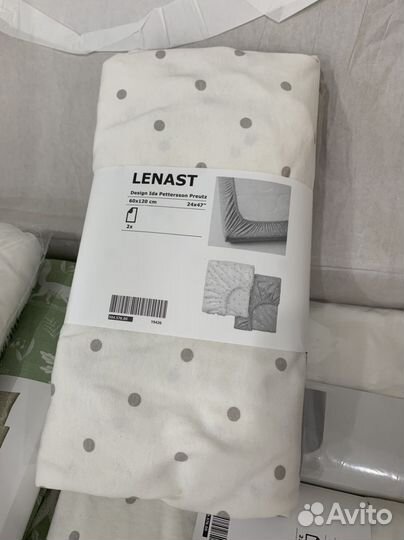Детские простыни IKEA на резинке 60х120