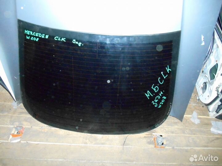 Заднее стекло Mercedes Benz C208 CLK coupe