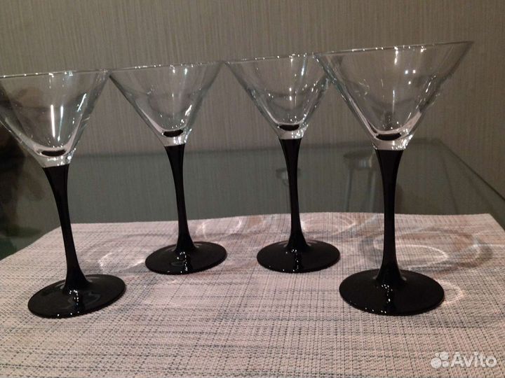 Бокалы, фужеры и ваза винтаж