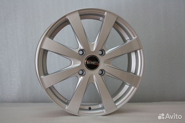 Диск Tech Line TL634 S 6*16/4*100 d60,1 ет37