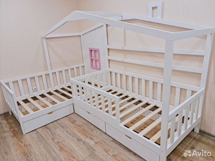 Кровать домик детская