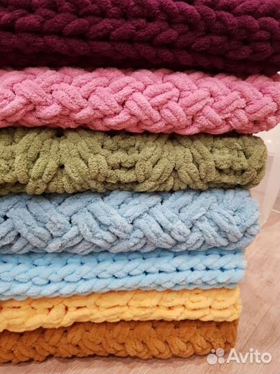 Плюшевый плед