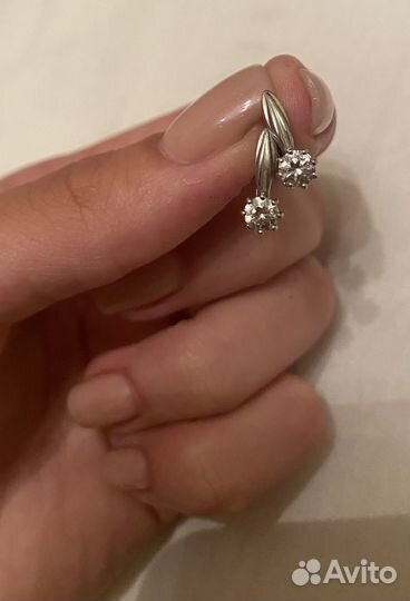 Серебряные серьги