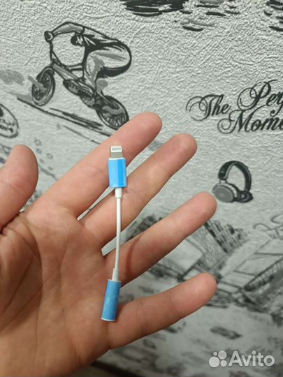 Переходник lightning 3.5 jack