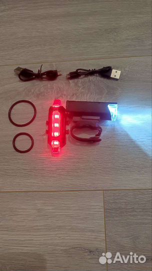 Велосипедная фара и габарит