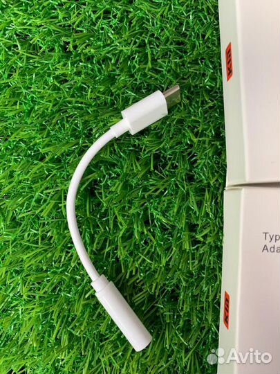 Переходник 3.5 на Type-C KY-104A (белый)