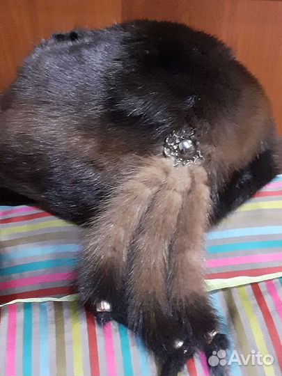 Шапка норковая женская