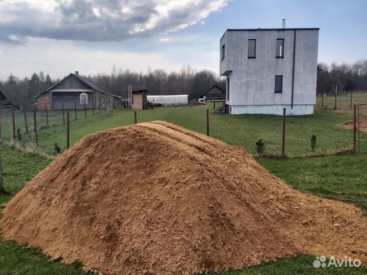 Песок щебень доставка