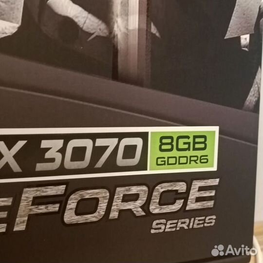 Видеокарта Новая Afox Geforce RTX 3070 8 GB Dual