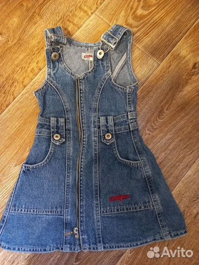 Джинсовый сарафан