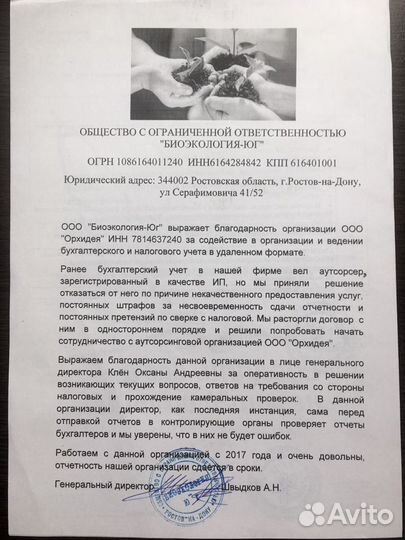 Главный бухгалтер по ндс, усн (с рекомендациями)