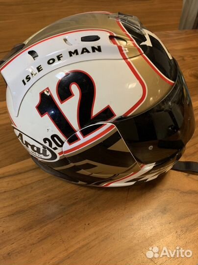 Продам Мотошлем arai rx-7 gp Isle of Man 2012