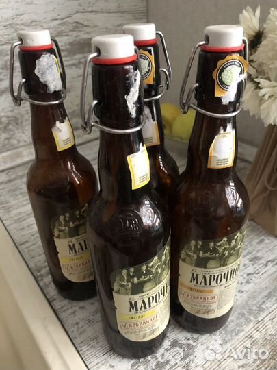 Бутылка с бугельной пробкой 0,5