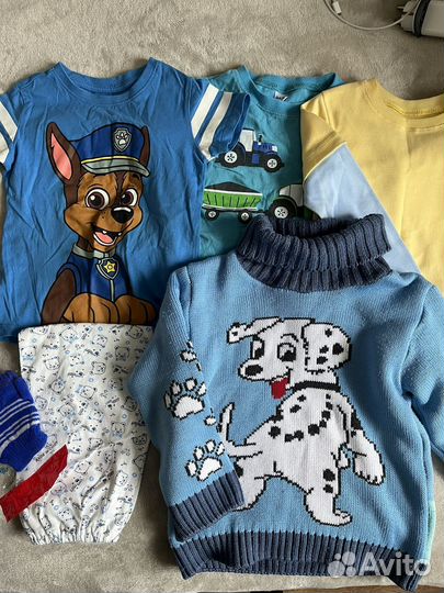 Детские вещи пакетом для мальчика