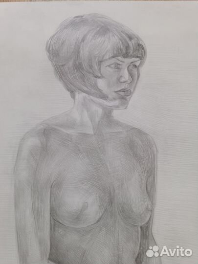 Академический рисунок. Портрет. Ню