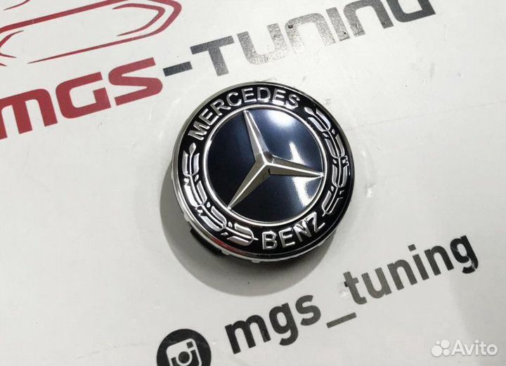 Колпачок Mercedes Benz Classic new черный 1 шт