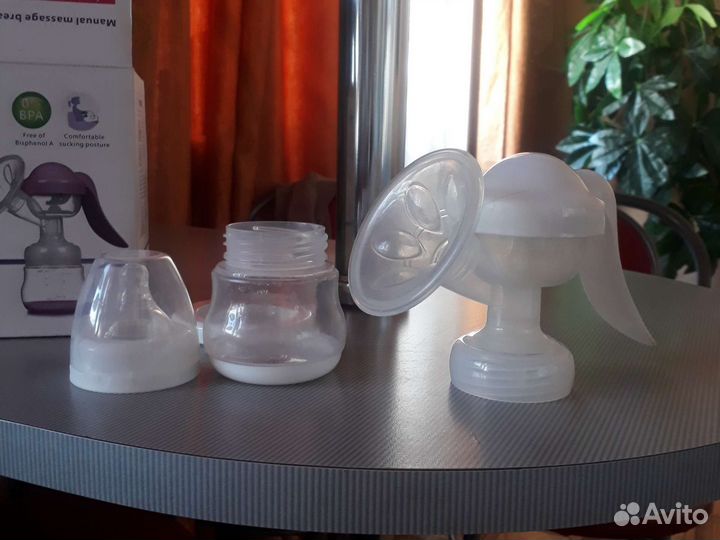 Молокоотсос avent ручной бутылочки