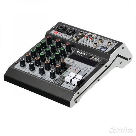 Микшер 4 канальный