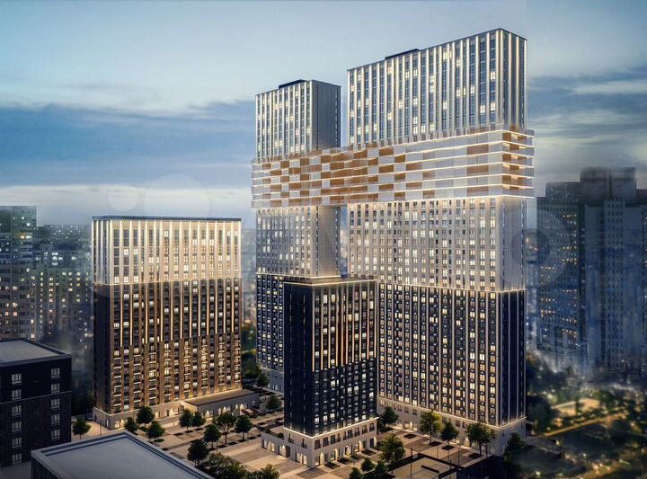 1-к. квартира, 36 м², 38/39 эт.