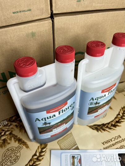 Удобрение canna Aqua Flores A+B 1 л