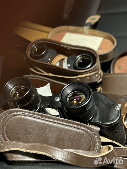 Бинокли Б8х30 комз новые с сеткой