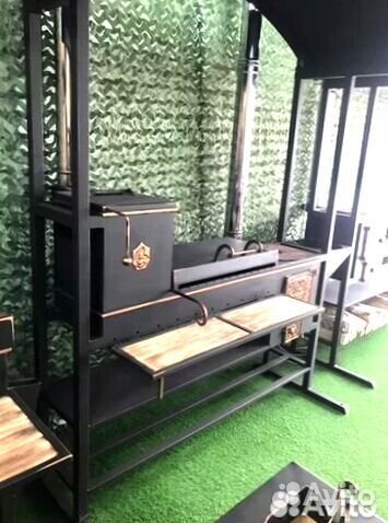 Мангал С крышей