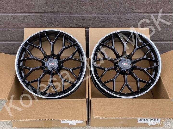 Диски r18 5/108 Ford Geely Chery (кованый обод)