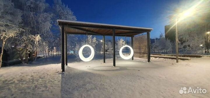 Железная беседка